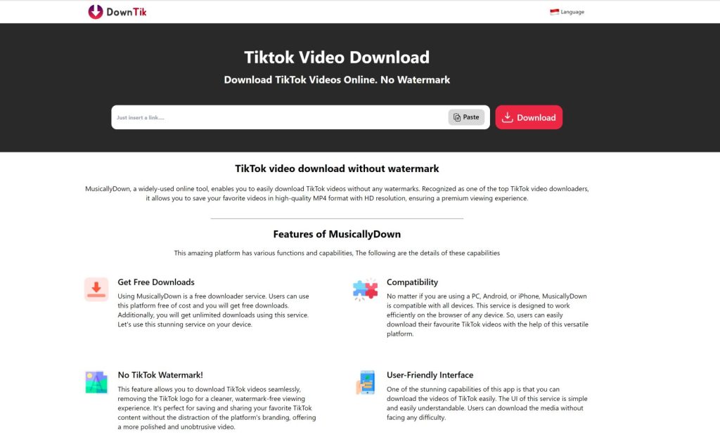 DownTik.app product cover