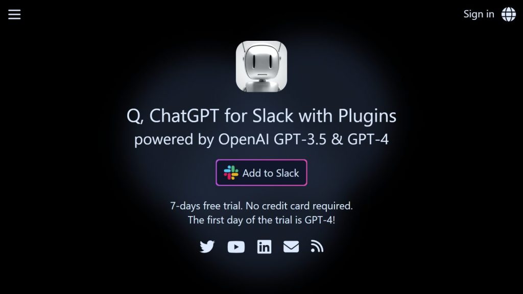 Q Slack Chatbot product cover