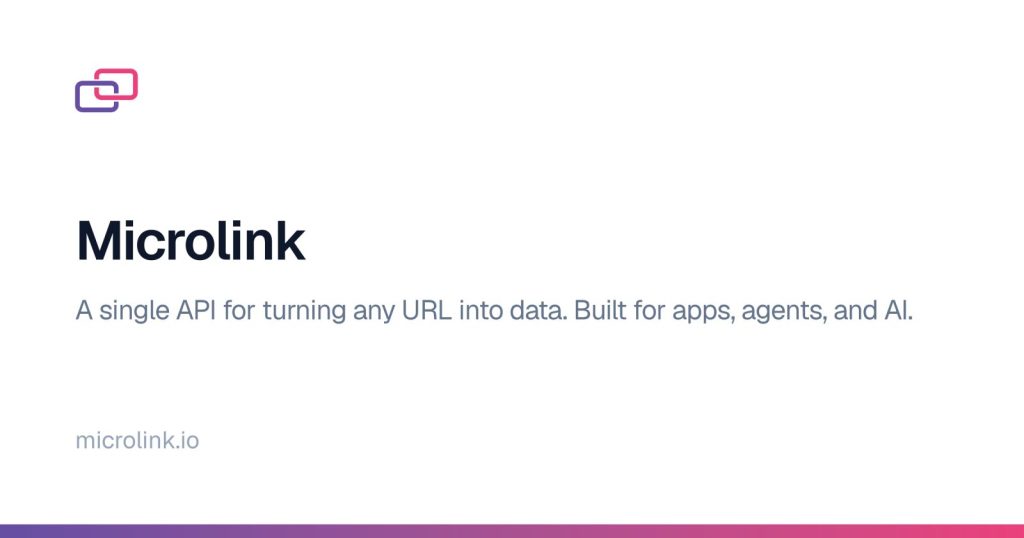 Microlink product cover