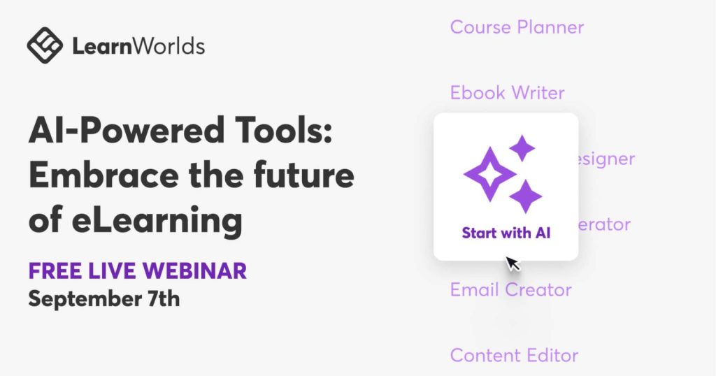 LearnWorlds AI product cover